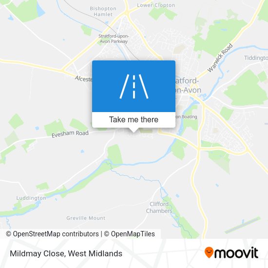 Mildmay Close map