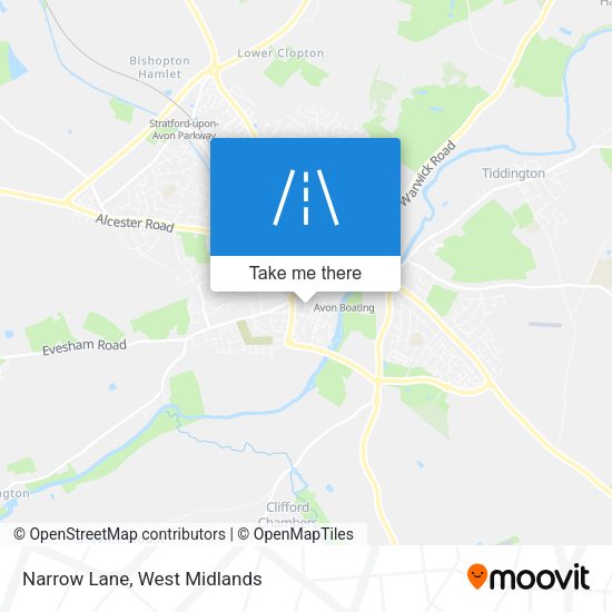 Narrow Lane map