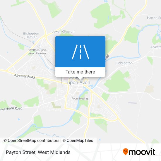 Payton Street map