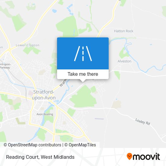 Reading Court map