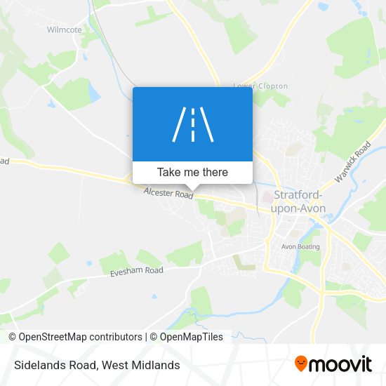 Sidelands Road map