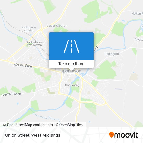 Union Street map