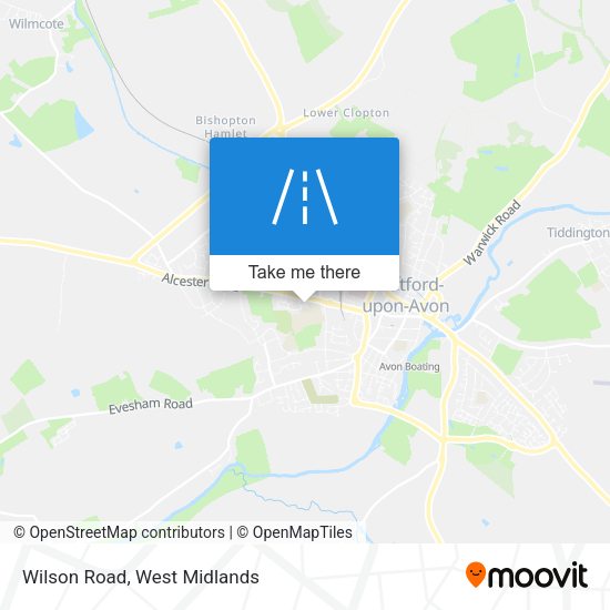 Wilson Road map