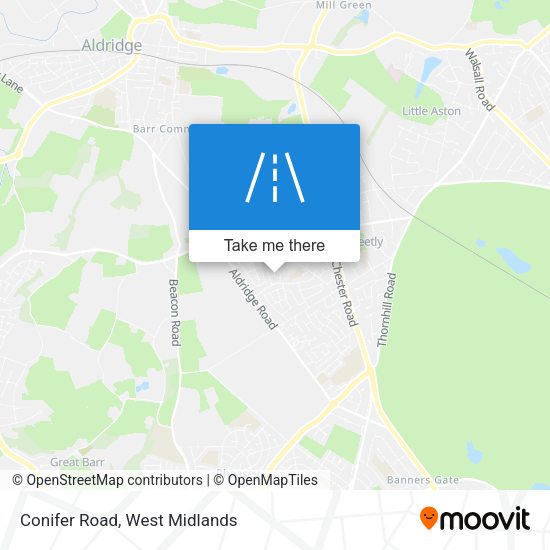 Conifer Road map