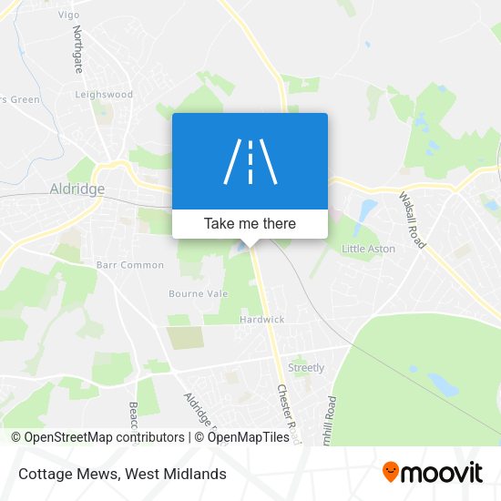 Cottage Mews map