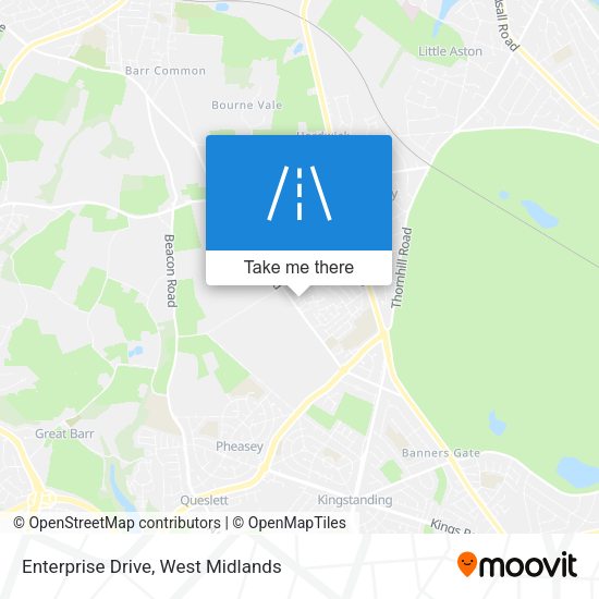 Enterprise Drive map