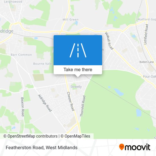 Featherston Road map