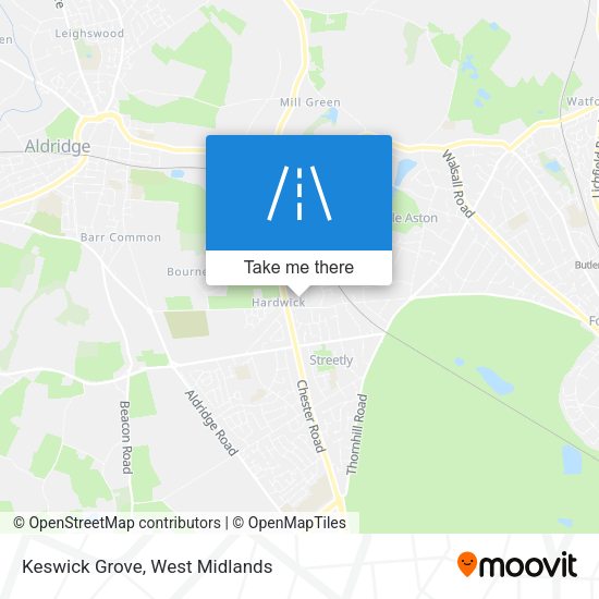 Keswick Grove map
