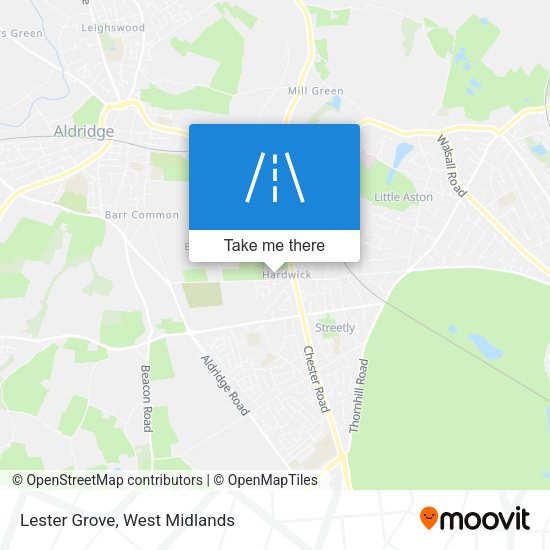 Lester Grove map