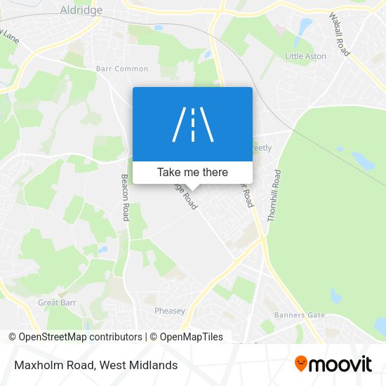 Maxholm Road map