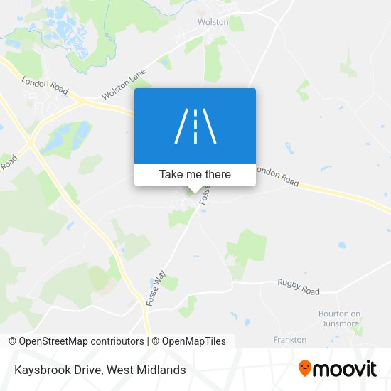 Kaysbrook Drive map