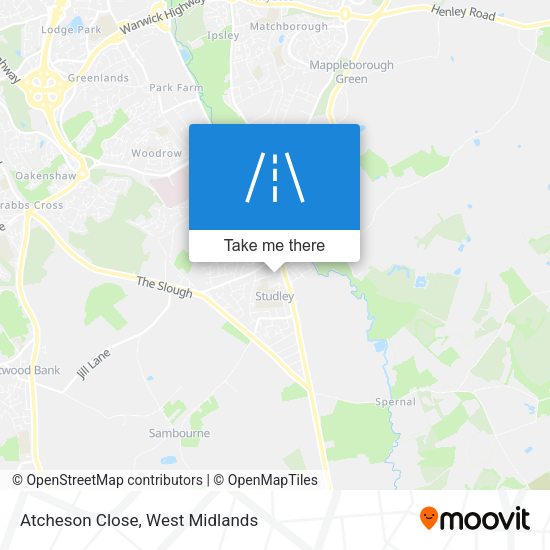 Atcheson Close map