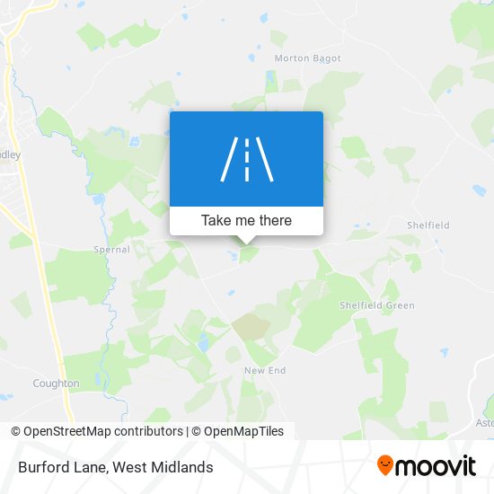 Burford Lane map