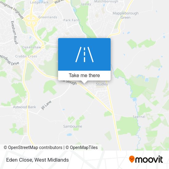 Eden Close map