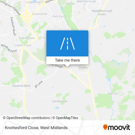 Knottesford Close map