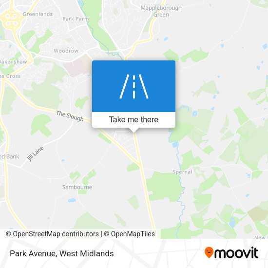 Park Avenue map