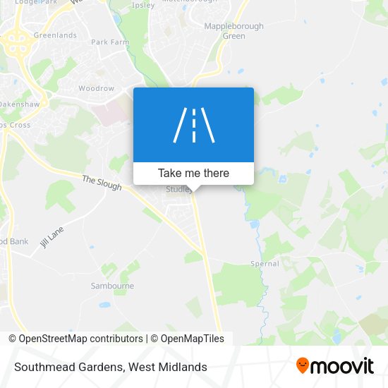 Southmead Gardens map