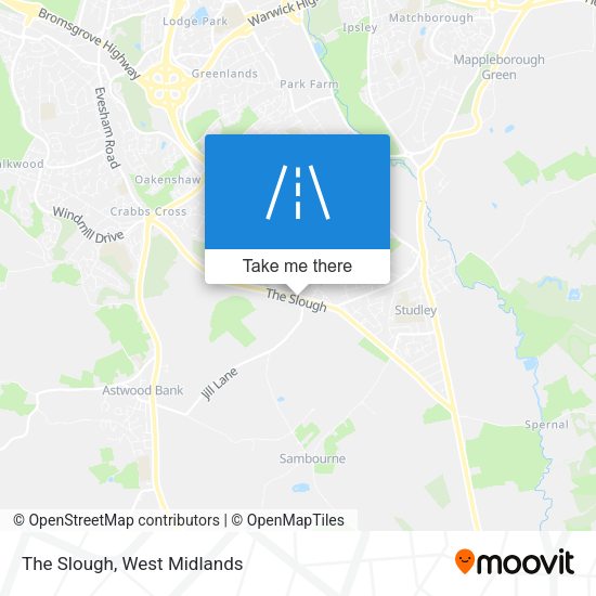 The Slough map