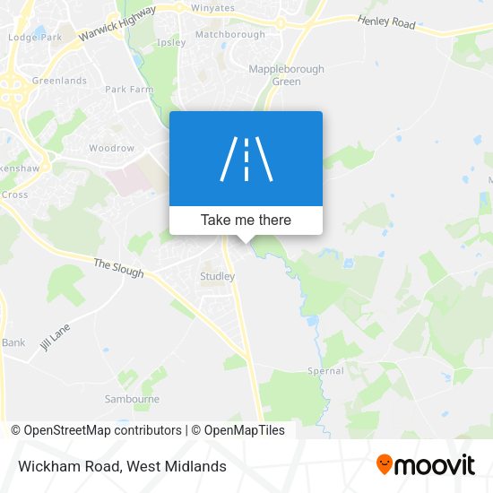 Wickham Road map