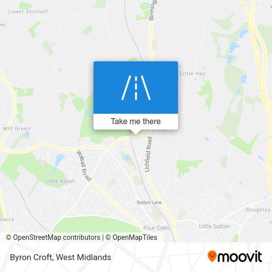 Byron Croft map