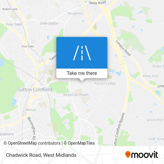 Chadwick Road map