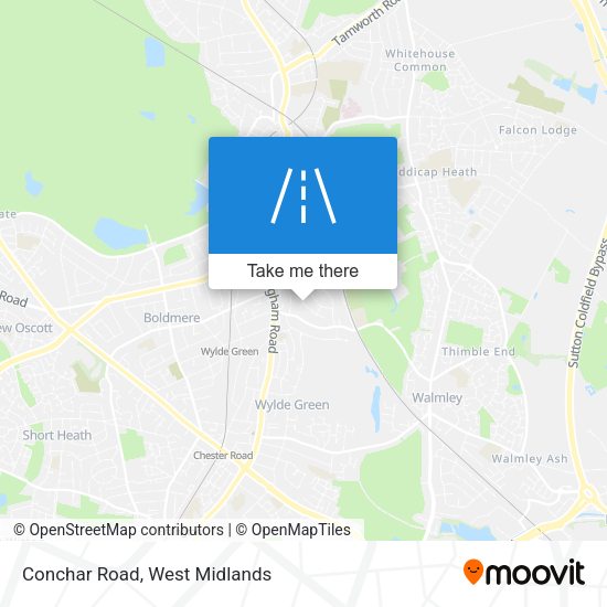Conchar Road map