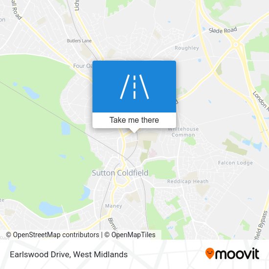 Earlswood Drive map
