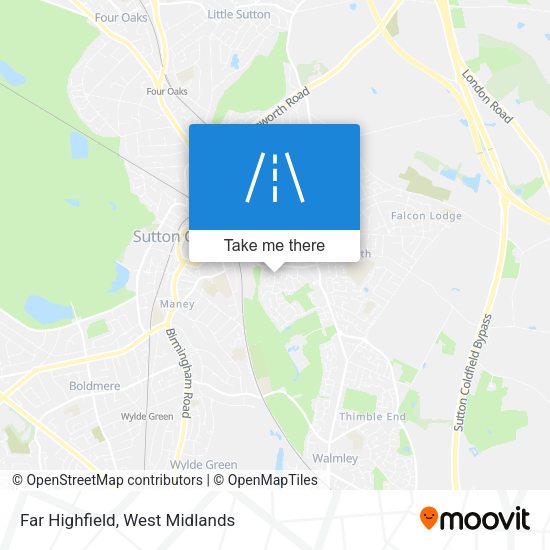 Far Highfield map