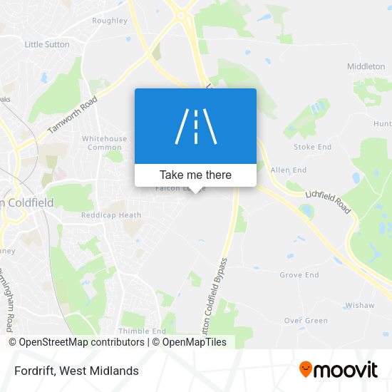 Fordrift map