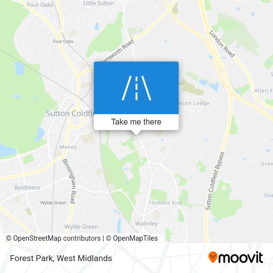 Forest Park map