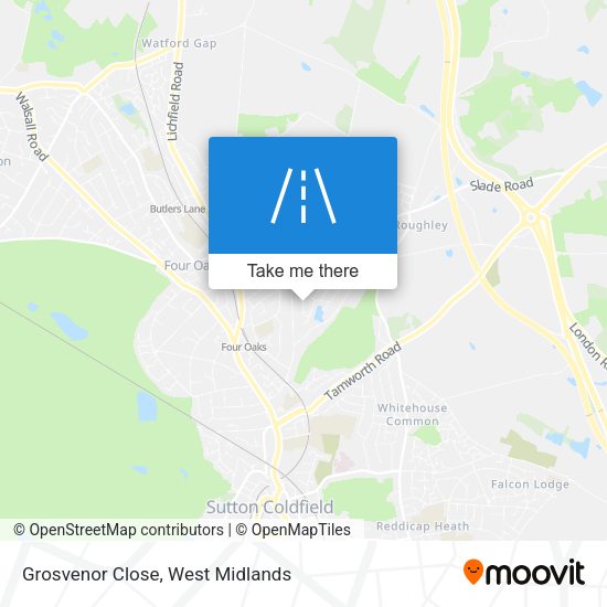Grosvenor Close map