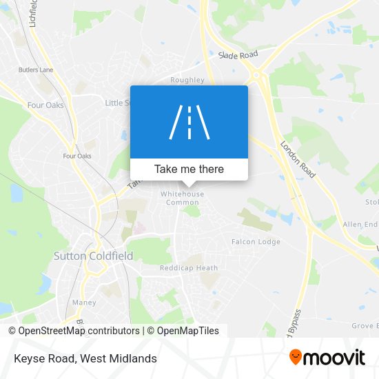 Keyse Road map