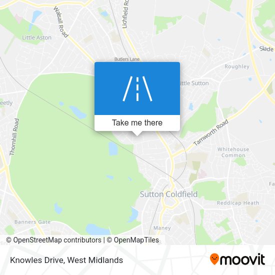 Knowles Drive map