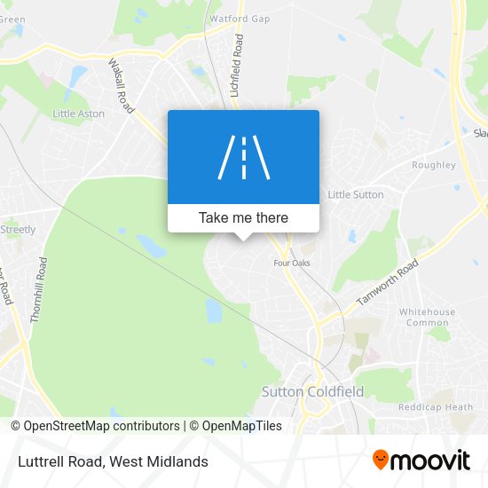Luttrell Road map
