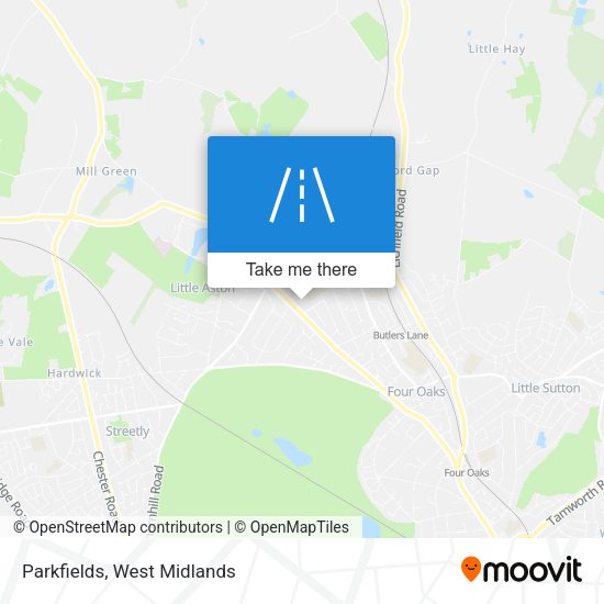 Parkfields map