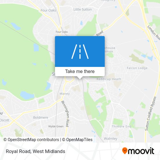 Royal Road map
