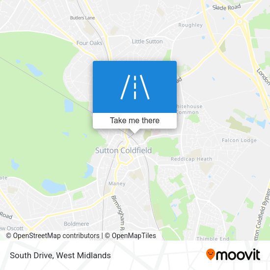 South Drive map