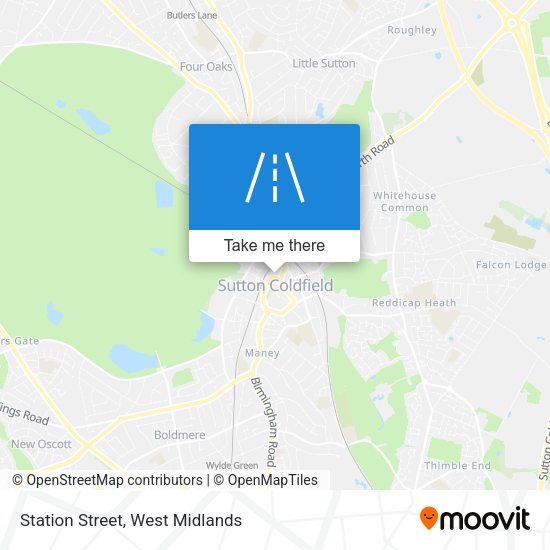 Station Street map