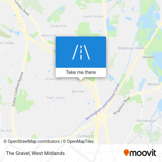 The Gravel map