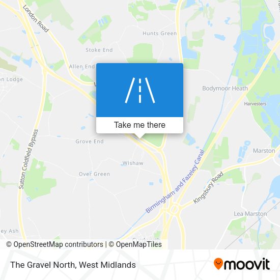 The Gravel North map