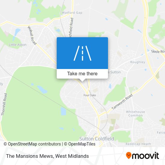 The Mansions Mews map