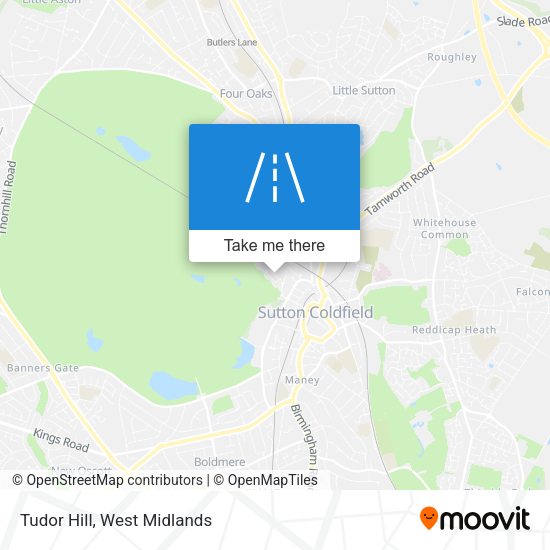 Tudor Hill map