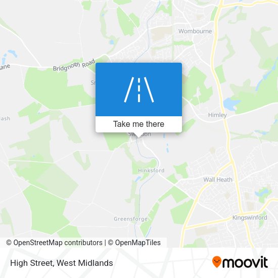 High Street map