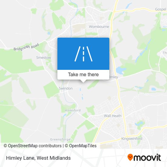 Himley Lane map