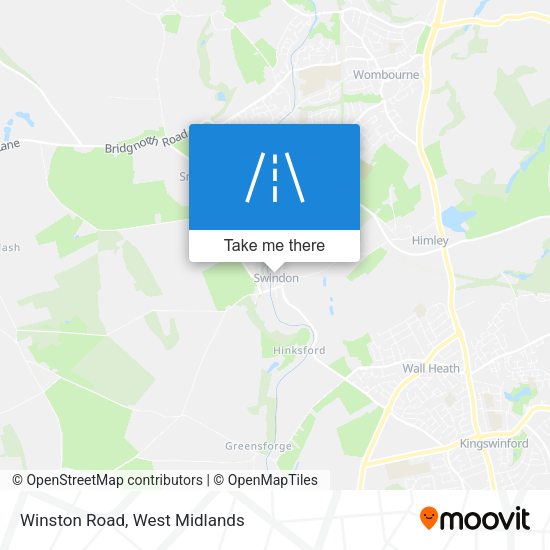 Winston Road map