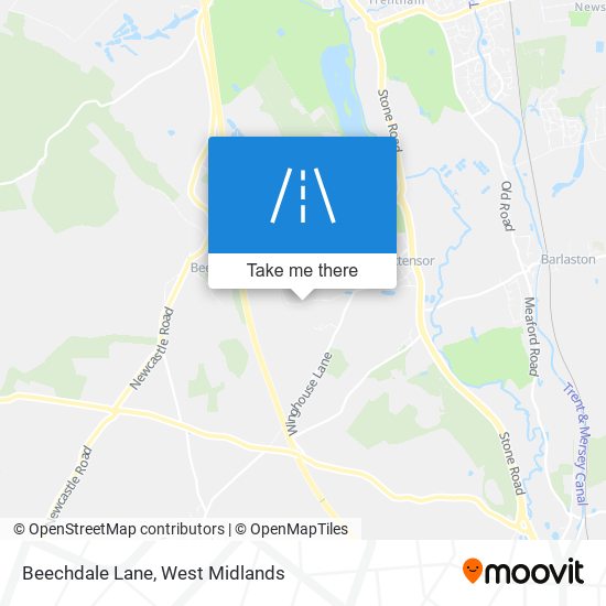 Beechdale Lane map