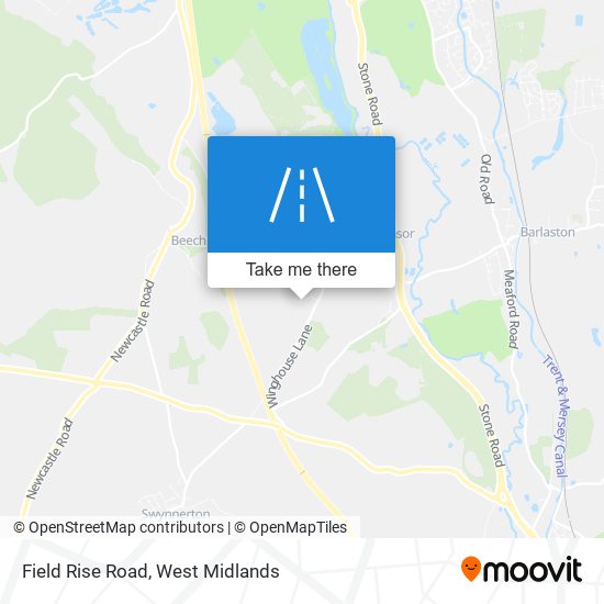 Field Rise Road map