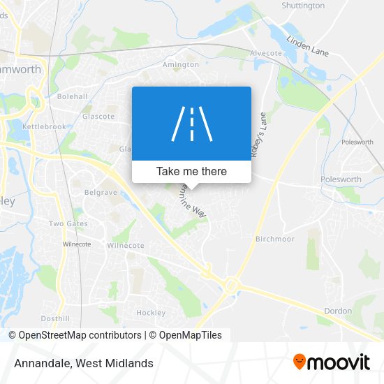 Annandale map