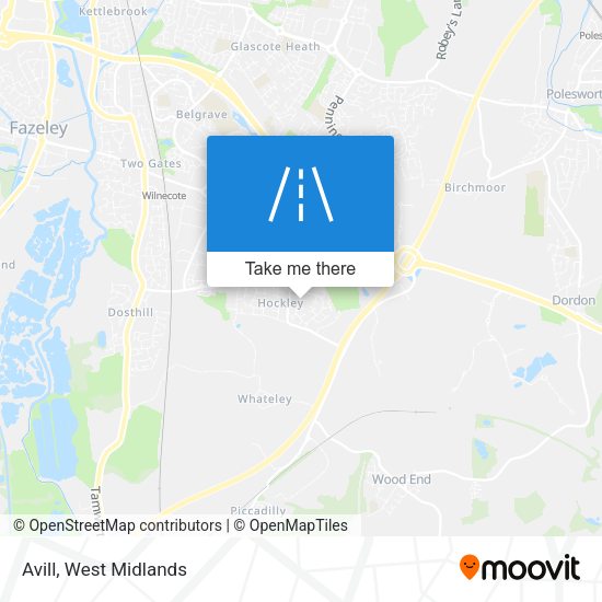Avill map