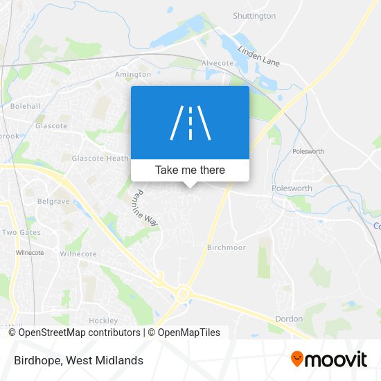 Birdhope map